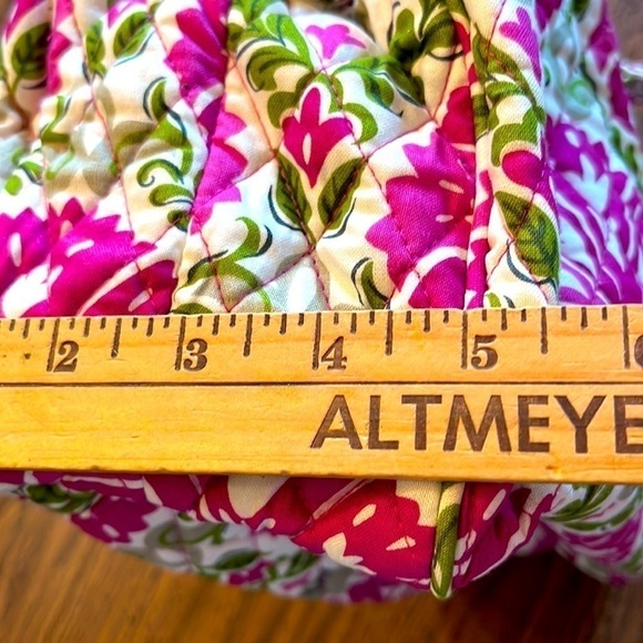 Vera BRADLEY • EMILY SATCHEL JULEP TULIP PURSE • NWTS •WATERMELON/GREEN/IVORY - Picture 14 of 14